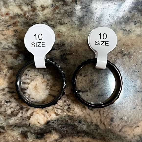 Unisex Chain Fidget Rings - Picture 3 of 4